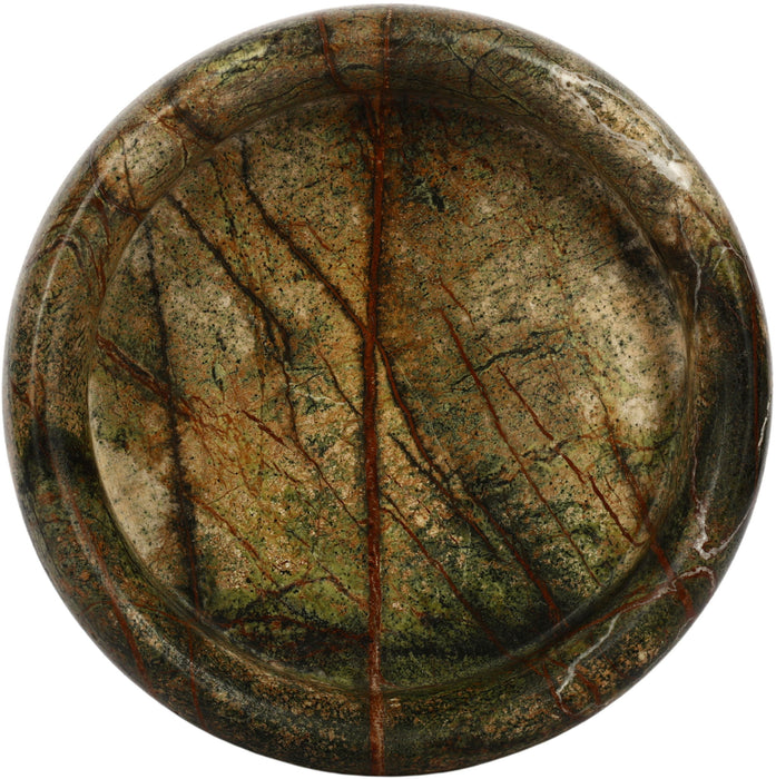 Elegant marble tray by Meridian Furniture featuring a sleek, polished genuine marble surface perfect for home decor.
