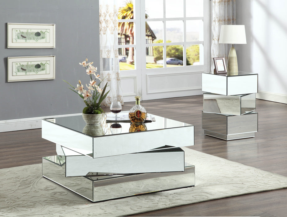 Haven - Coffee Table - Pearl Silver