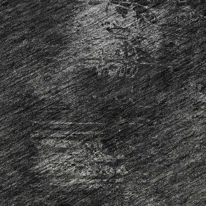 9' X 12' Abstract Washable Area Rug With UV Protection (650517) - Gray / Silver / Black