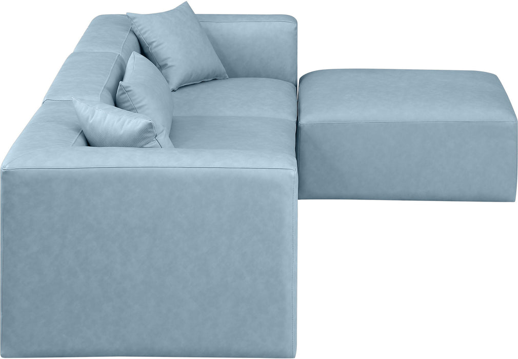 Cube - 4 Piece Modular Sectional With Chaise