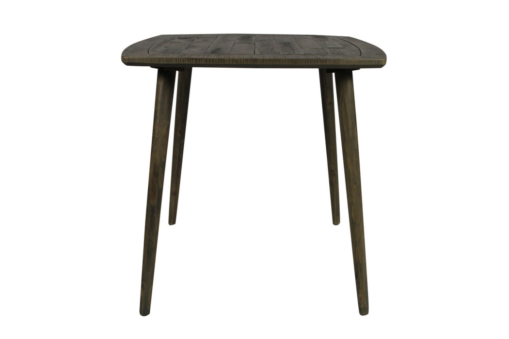 36" Square Solid Wood Dining Table - Brown