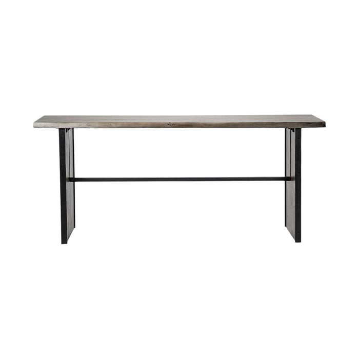 Solid Wood Solid Console Table - Brown