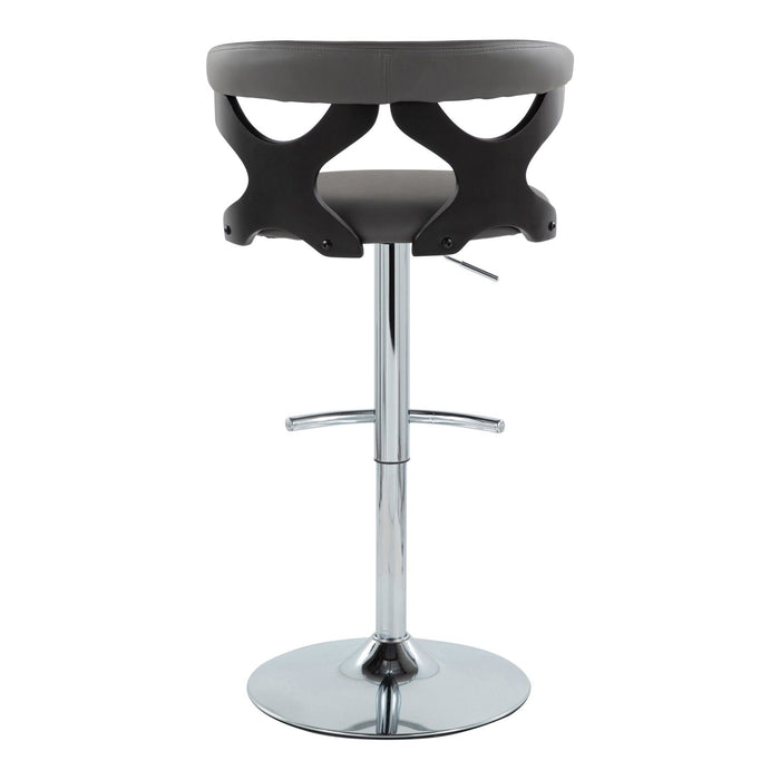 Gardenia - Adjustable Barstool (Set of 2) - Black