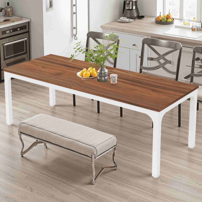 Wood Dining Table - Brown