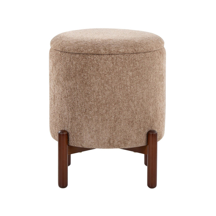 Daniella - Wood Storage Ottoman