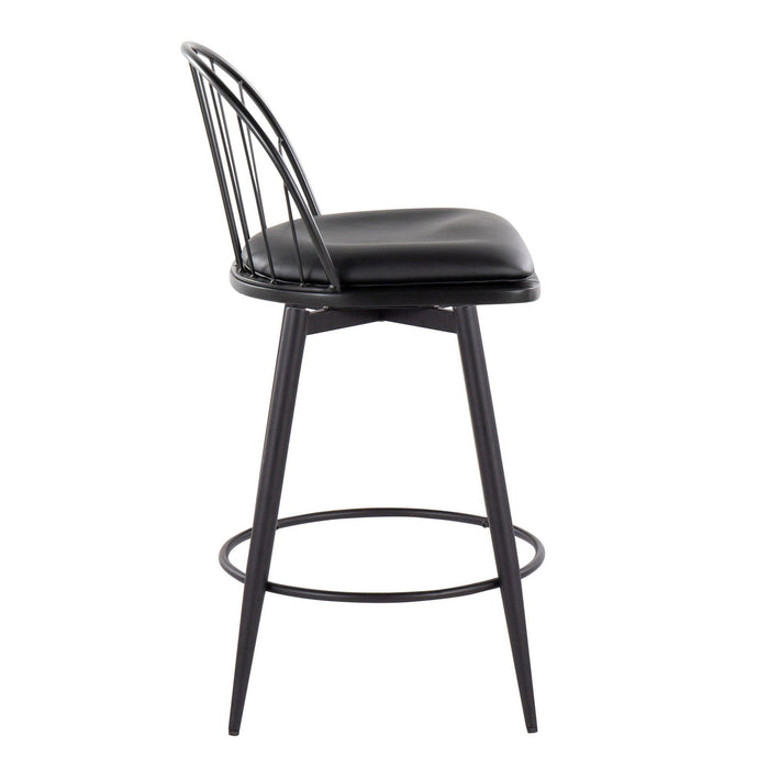 Riley - Fixed-Height Counter Stool (Set of 2)