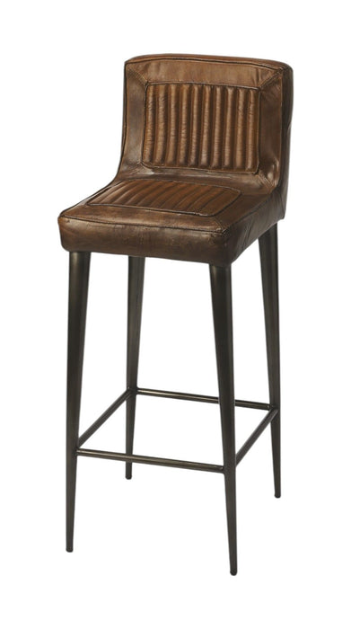 42" Bar Chair - Brown / Black