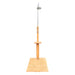 Giga outdoor garden pool shower with chassis board, ideal for patios, featuring a sleek design and durable construction.