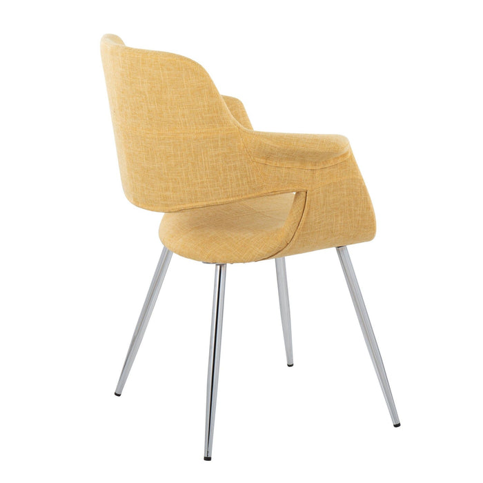 Vintage Flair - Chair (Set of 2) - Chrome Legs