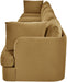 Meridian Furniture Hammond velvet performance fabric 5-piece sectional sofa with plush upholstery and modern design.