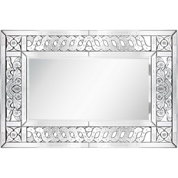 32" Framed Accent Mirror - Clear