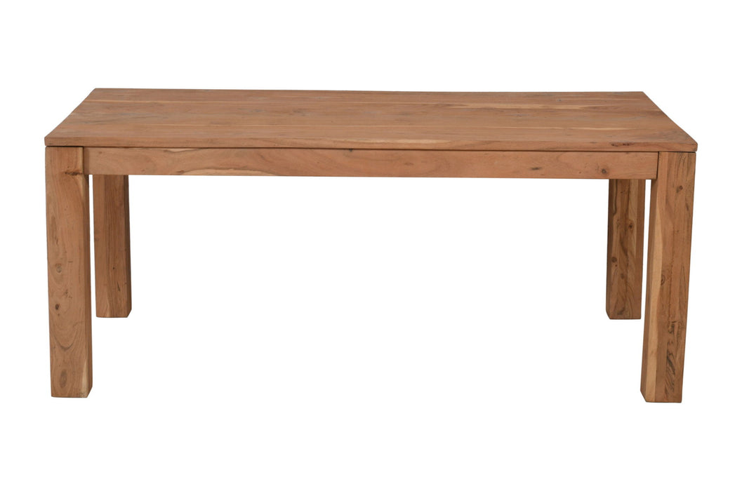 72" Rectangular Solid Wood Dining Table - Natural