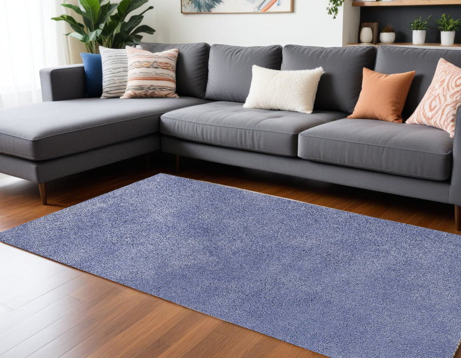 9' x 13' Hand Woven Area Rug - Purple