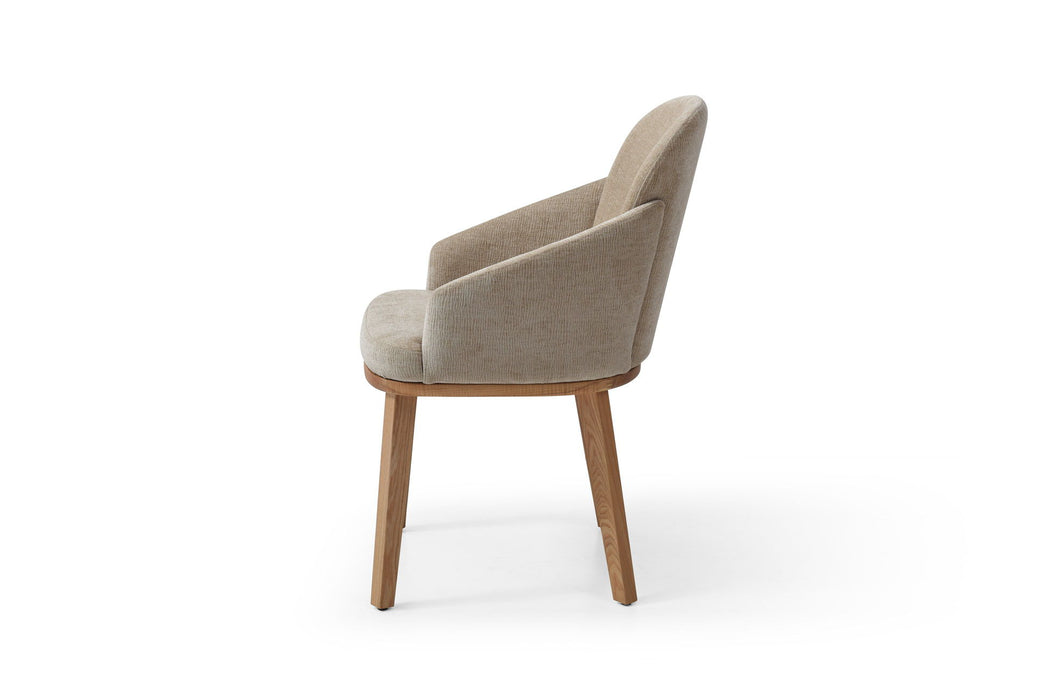 1449 - Fabric Chair - Beige