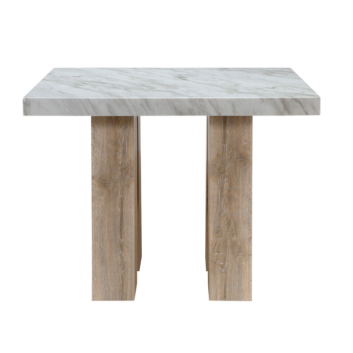 Square Bar Table - White