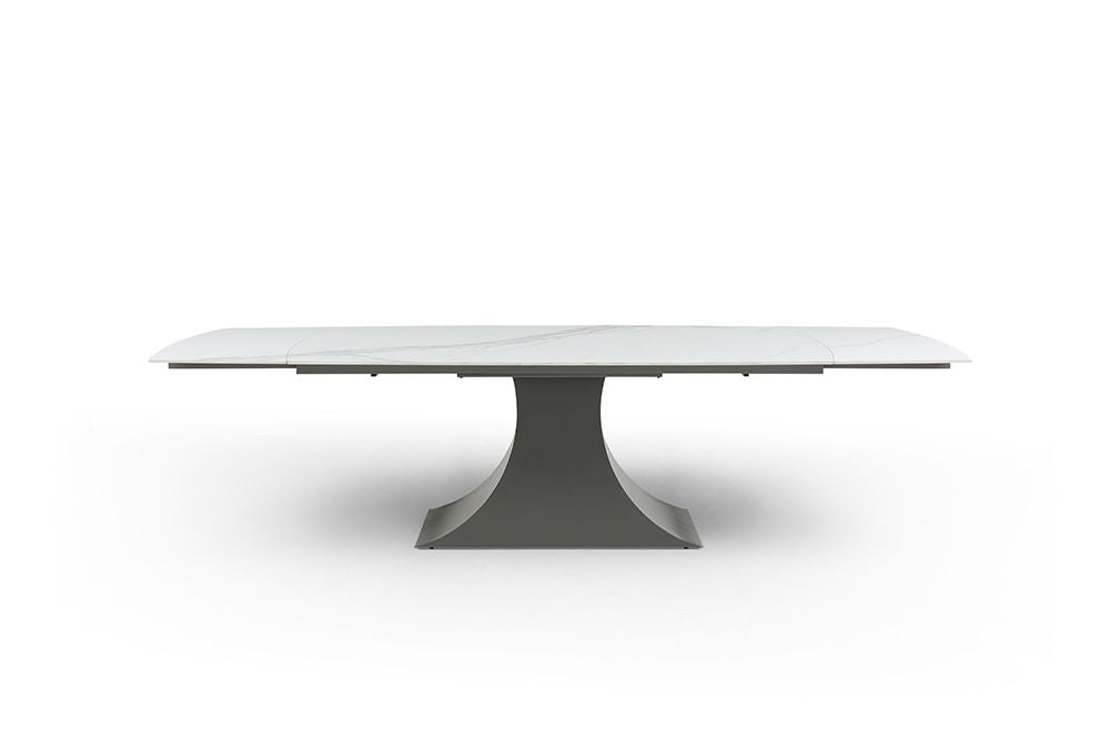 9437 - Dining Table - White / Black