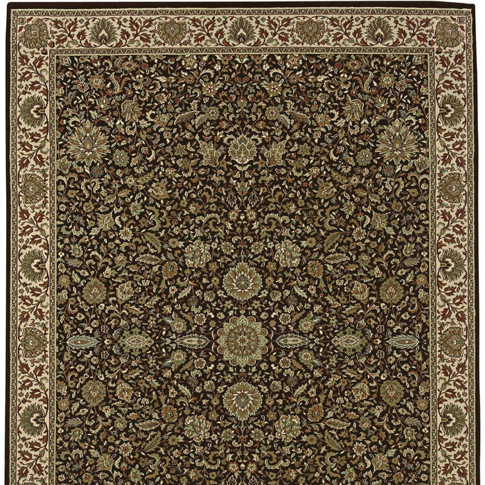 10' X 13' Traditional Oriental Area Rug - Brown