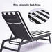 Giga outdoor lounge chair cushion set with back and seat cushions for patio furniture, featuring plush fabric and comfortable padding.