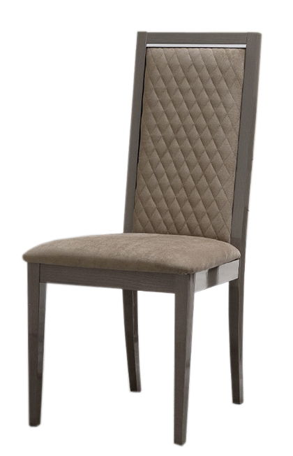 Platinum - Rombi Chair - Dark Brown
