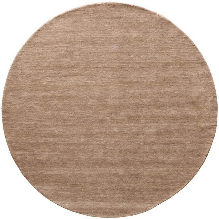 10' Wool Hand Woven Area Rug (721535) - Tan