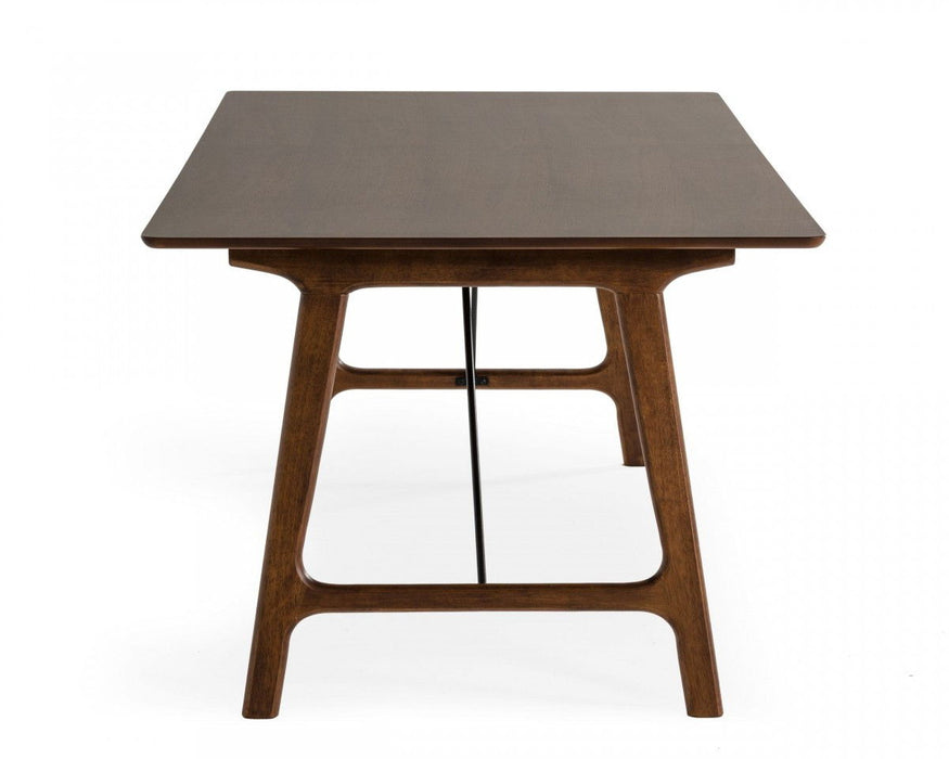 Wood Dining Table (486042) - Brown