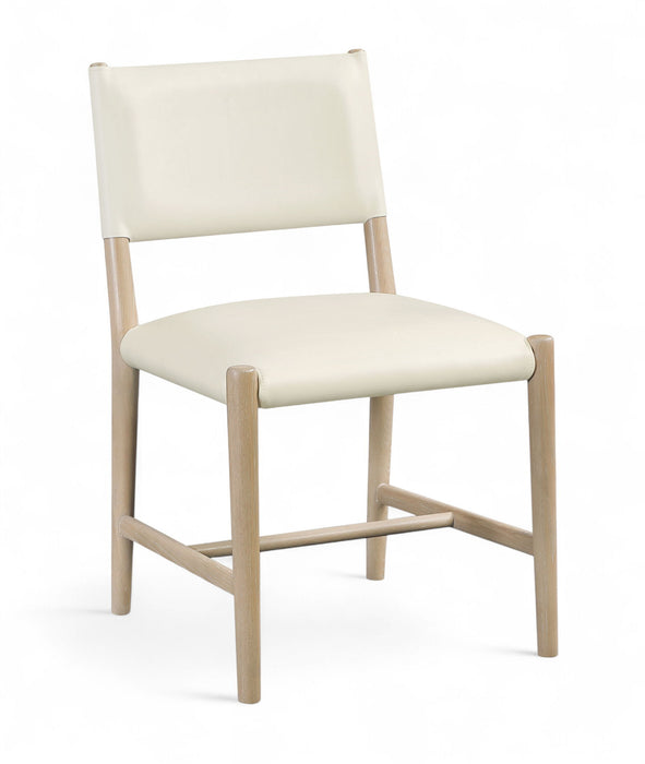 Andie - Vegan Leather Upholstered Dining Chair (Set of 2) - Natural Base