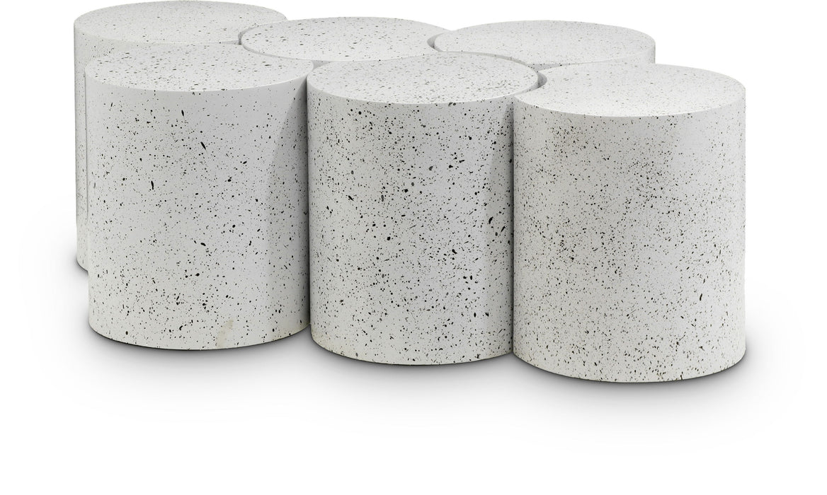 Dimple - 6 Piece Modular Coffee Table - Terazzo Finish