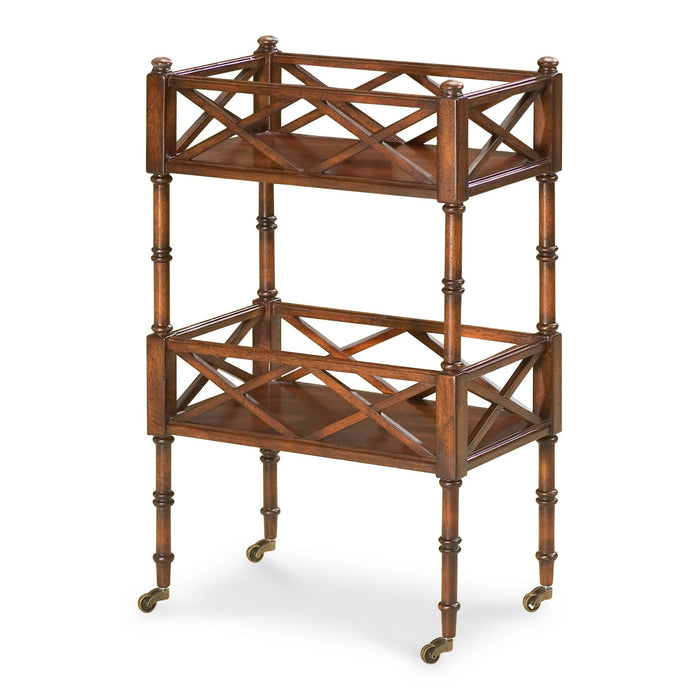 Plantation Cherry Mobile Server - Dark Brown