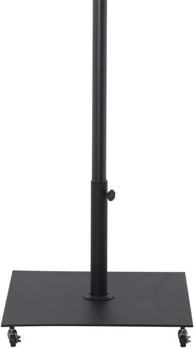 Amalfi - Aluminum Patio Umbrella - Black Base / Black Pole