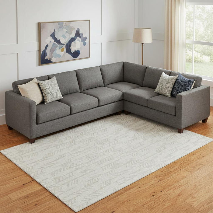 10' X 14' Tribal Washable Area Rug With UV Protection (672062) - Ivory / Beige