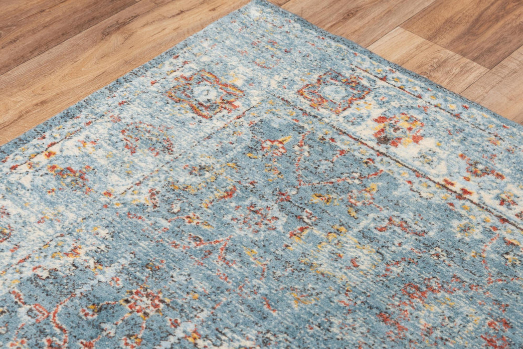 10' X 13' New Zealand Lambs Wool Oriental Hand Carved Handmade Area Rug (747864) - Ivory / Blue / Yellow