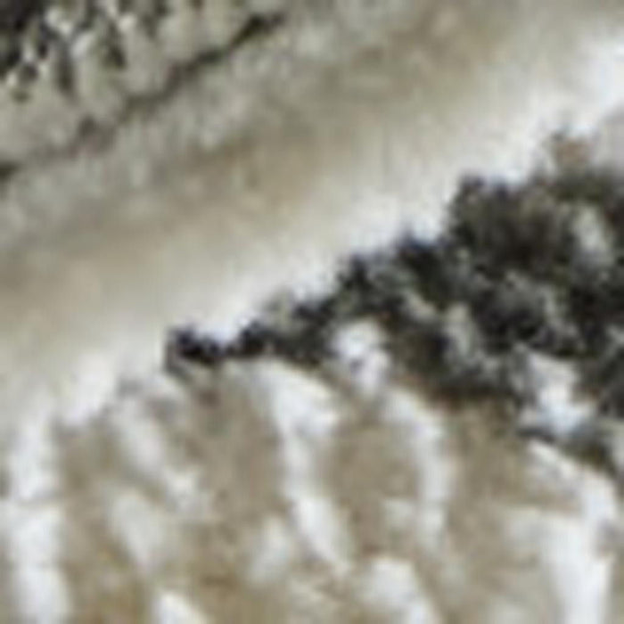 9' X 13' Abstract Area Rug (722093) - Black / Ivory