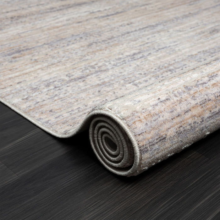 8' x 10' Contemporary Abstract Area Rug - Gray