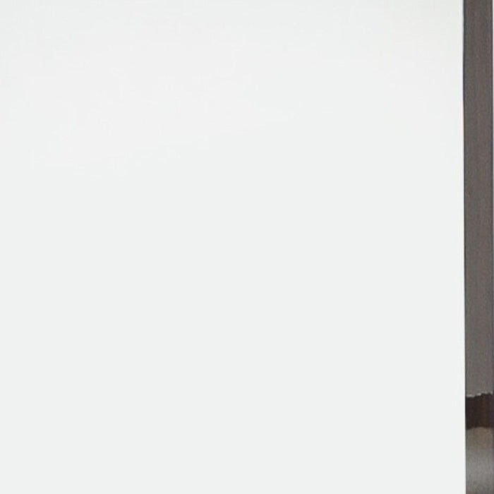 41" Framed Mounted Dresser Mirror - Ebony