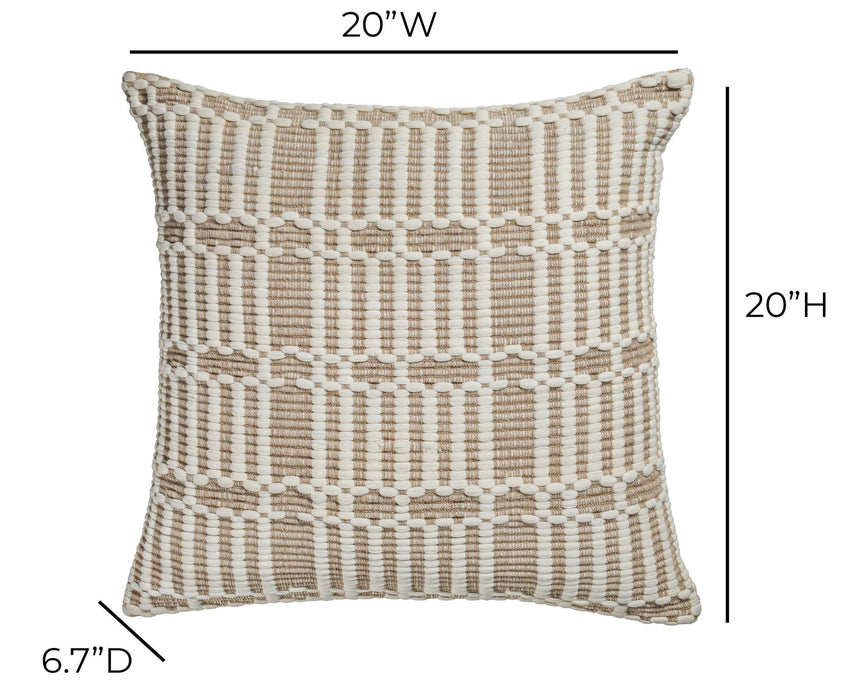 Maresh - 20" Square Woven Pillow