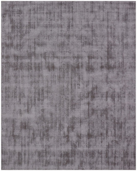 8' x 10' Hand Loomed Area Rug - Dark Brown