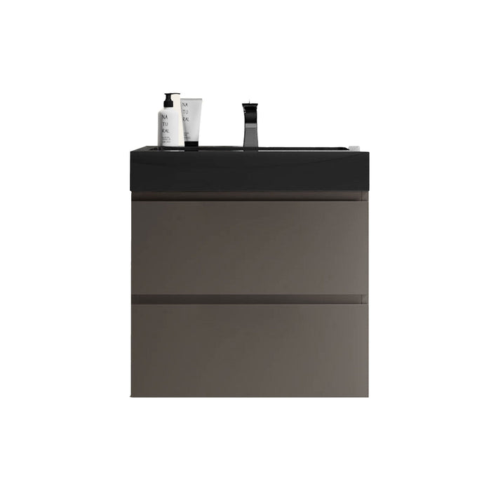 Giga Alice modern bathroom vanity with large storage, wall-mounted design, one-piece sink basin, no drain or faucet visible