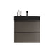 Giga Alice modern bathroom vanity with large storage, wall-mounted design, one-piece sink basin, no drain or faucet visible