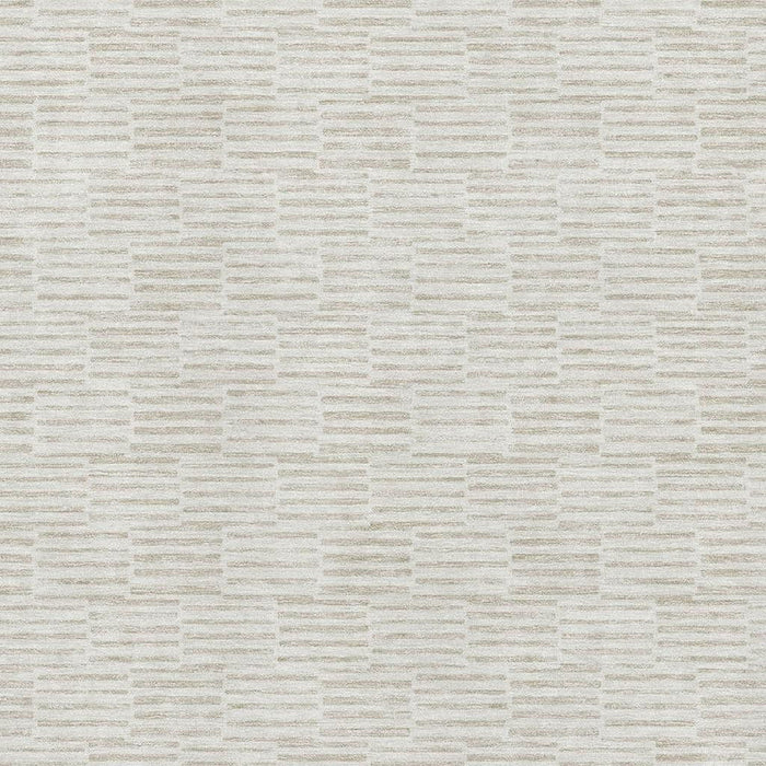 10' X 14' Abstract Geometric Washable Area Rug With UV Protection (672989) - Ivory / Beige