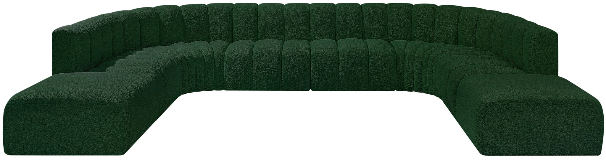 Arc - Boucle Fabric Modular Sectional