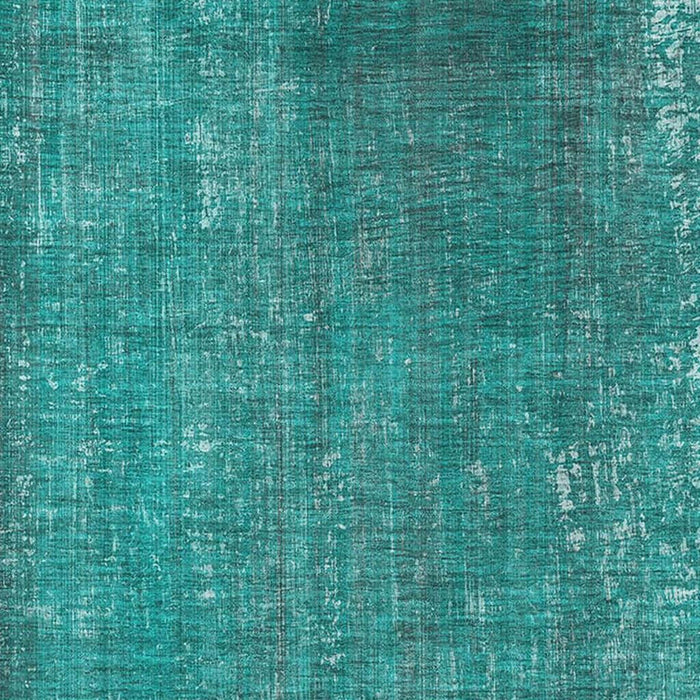 10' X 14' Striped Washable Area Rug With UV Protection (648772) - Teal / Ivory