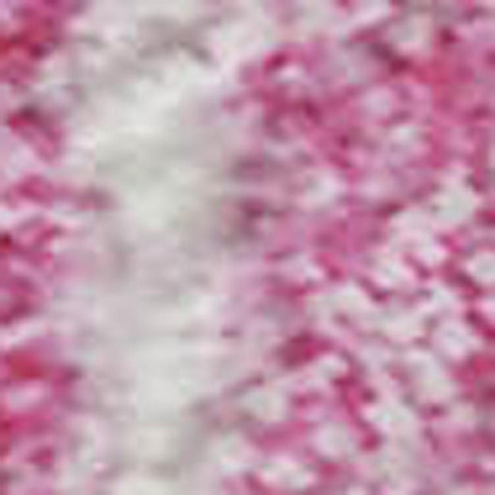 10' X 14' Striped Washable Area Rug With UV Protection (697506) - White / Yellow / Pink
