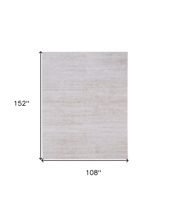9' x 13' Power Loom Area Rug - Ivory