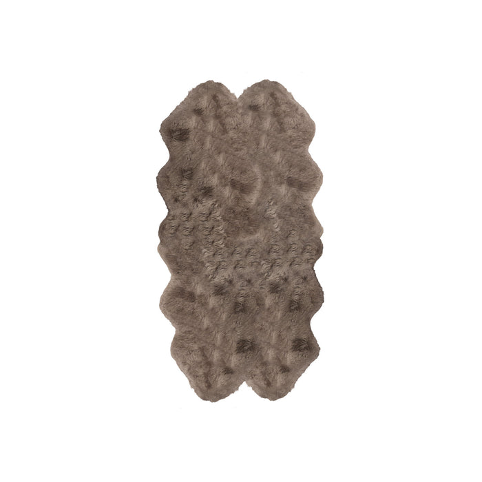 60" x 84" Cowhide Area Rug - Brindle