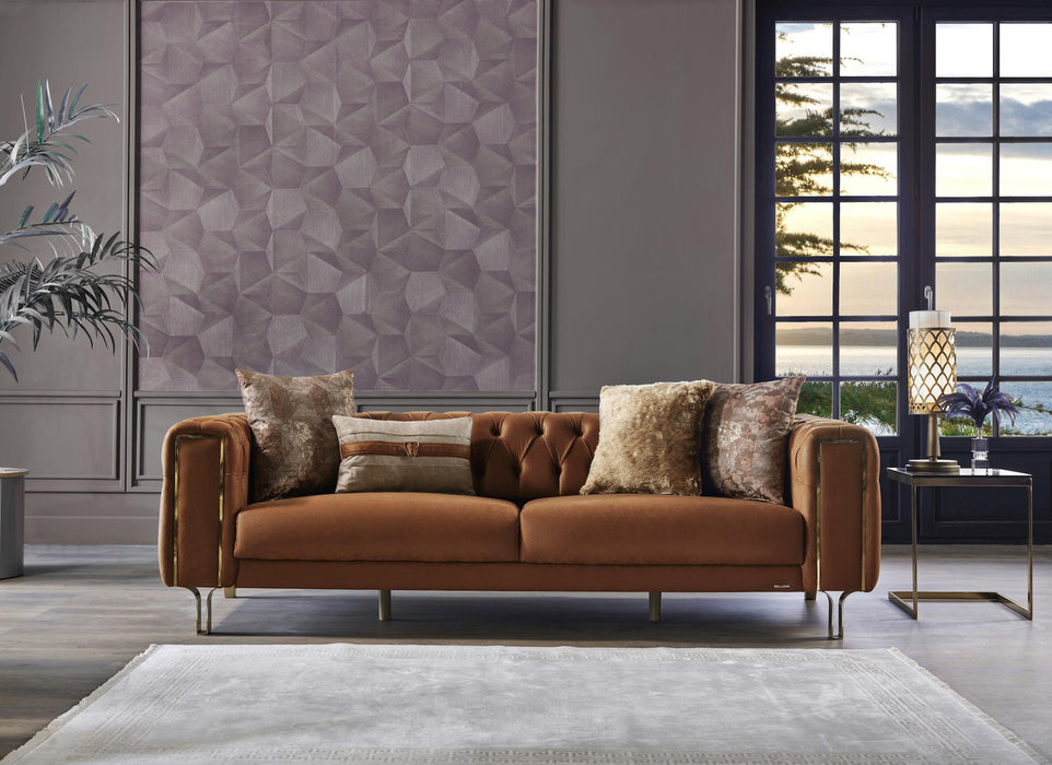Pair of Bellona Montego accent chairs with plush upholstery and modern design, perfect for stylish living room seating.