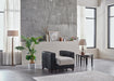 Bellona Parma armchair with plush fabric upholstery and stylish armrests, featuring a modern design for living room comfort