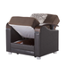 Bellona Luna living room armchair with plush fabric upholstery and cushioned seat, modern design for comfortable seating.