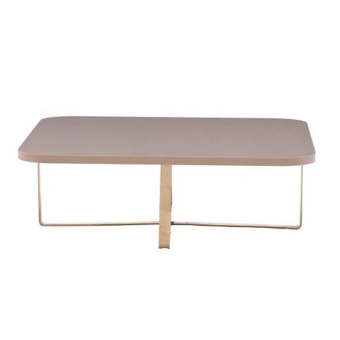 Bellona Veronica square coffee table with sleek design and wooden finish, showcasing its modern style and sturdy construction.