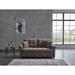 Bellona Mocca P Kol living room set featuring a sofa, armchair, and matching coffee table in a modern design.
