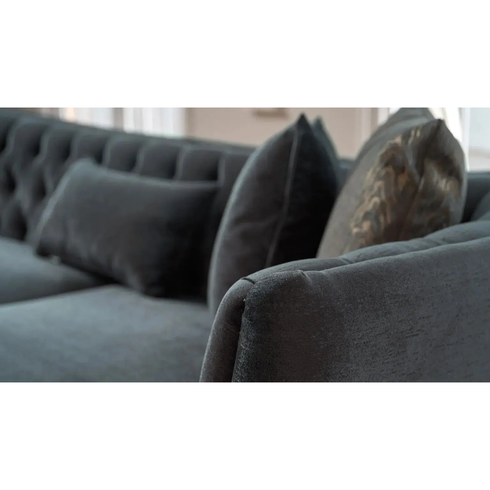 Bellona Plaza living room set with sofa and armchair, modern design, upholstered in neutral fabric, perfect for contemporary living spaces.
